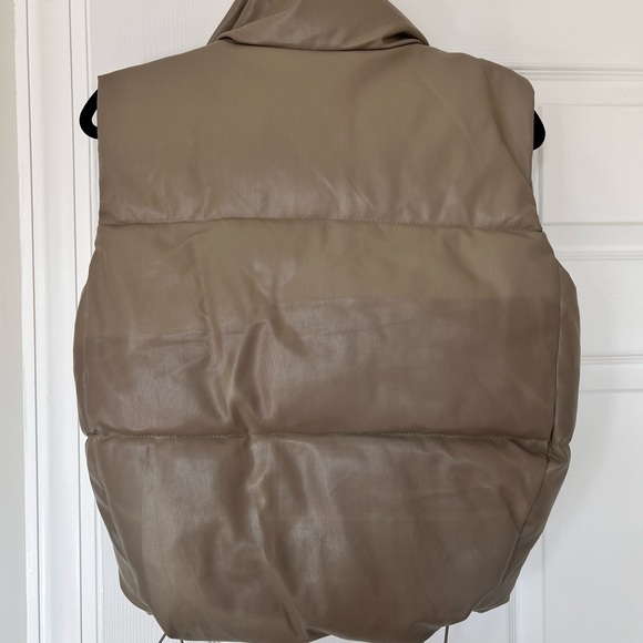 Faux Leather Vest - Picture 4 of 6